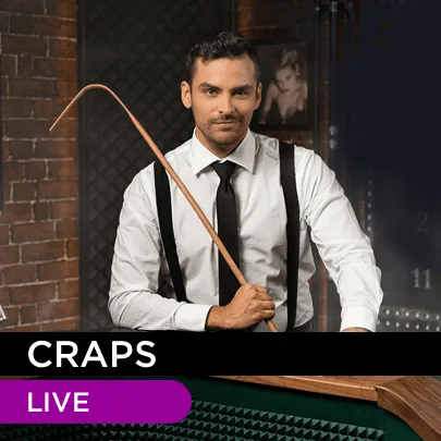 Live craps at Pure Casino